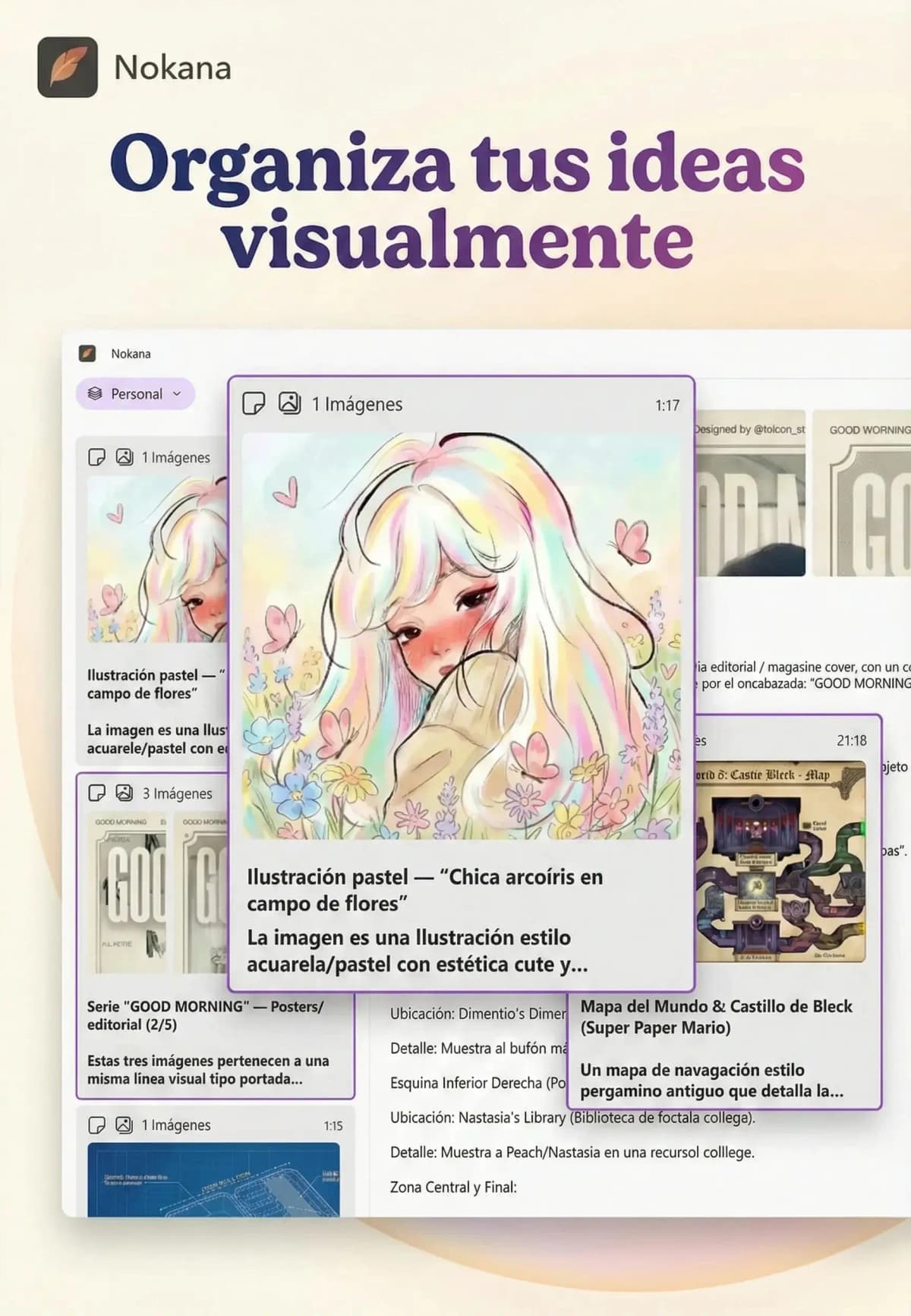 Nokana App Interface Light
